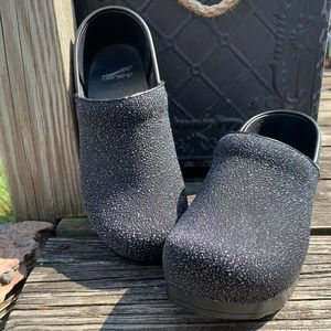 Dansko Dazzle Professional Clogs Black Size 39
